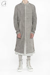 BORIS BIDJAN SABERI Midi Shirt SS22 SHIRT2 F1505F+F035 Charcoal Grey